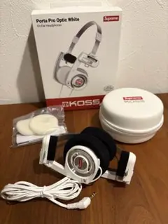 g*e様 KOSS Supremeコラボ ヘッドホン 2025年最新】KOSS ヘッドホン supremeの人気アイテム - メルカリ