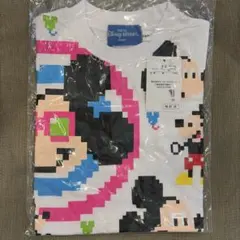 新品未使用⭐︎東京ディズニーランド　公式　Tシャツ　100 ミッキードット絵のサムネイル