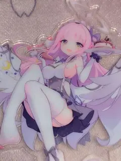 ブルアカ アイドルホシノ アクスタ+キラ加工チケット風カード+アクキー