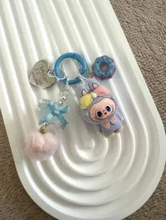 ラブブとドーナツ付きストラップ
