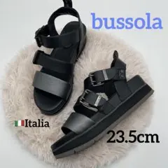 bussola ブソラ バックストラップサンダル ブラック黒コンフォート23.5のサムネイル