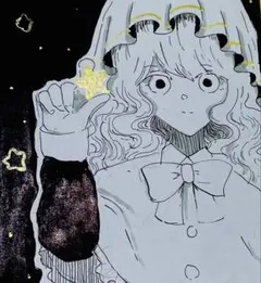 オリジナル手描きイラスト【120mm×135mm】