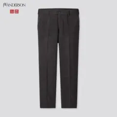 【新品】ユニクロ JW ANDERSON ウールブレンドノータックパンツ　76