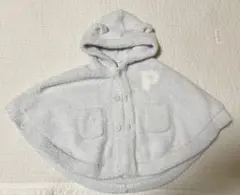 ジェラートピケ　パウダーベアポンチョ 80-90