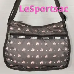LeSportsac ピンク タコ柄 ドット柄 ショルダーバッグ レスポ