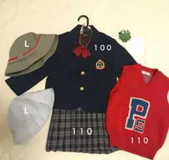 長岡京あかね幼稚園】 女の子対象 年少〜卒園まで制服、ジャージ色々 