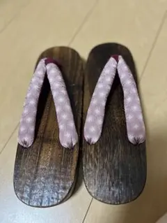 下駄　ピンク