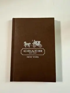 COACH メモ帳　ミニノート　無地