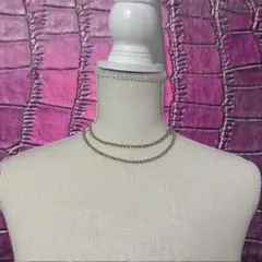 ゴールドネックレス