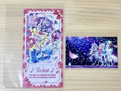 映画キミとアイドルプリキュア入場者特典チケット風カードと感謝祭告知カード