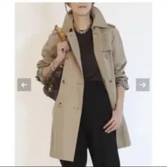 MUSE deドゥーズィエムクラス MACKINTOSH ショートトレンチコートのサムネイル