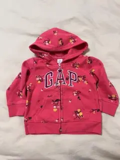 GAP 花柄フード付き　トレーナー　パーカー　女の子　80