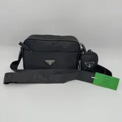 PRADA ナイロン ショルダーバッグ ブラックノベルティ G