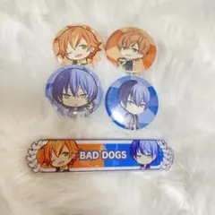 アクリル称号バッジ　BAD DOGS 東雲彰人　青柳冬弥 東雲彰人 青柳冬弥 称号バッジ プロセカ アクリル称号バッジ