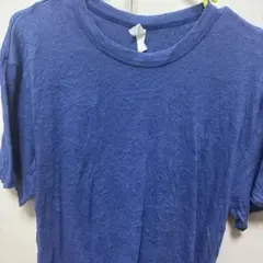 ALTERNATIVE Tシャツ ブルー クルーネック