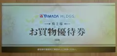 ヤマダホールディングス 株主優待 5000円分