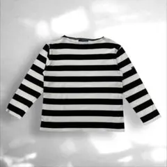 SAINTJAMES ストライプ 長袖 Tシャツ カットソーサイズ36 S526