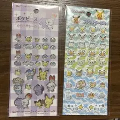 ポケモン　シールシート 2枚セット