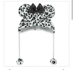 ミニー ファンキャップ ヒョウ柄