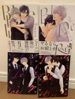 ブルー・ド・ロワ 1-4巻 4冊セット BLコミック