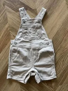 GAP デニムオーバーオール 12-18ヶ月 ベージュ