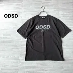 0 ODSD オッドスタジオ デカロゴ Tシャツ ダークグレー 1 韓国 Y2K