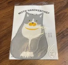 【未使用】猫　ガーゼハンカチ【日本製】