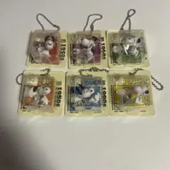 スヌーピー　PEANUTS パッケージミニチュアコレクション　コンプリート