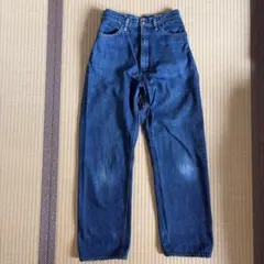 オアスロウ LOT 105ジップフライデニムパンツ濃紺 日本製 JPN L（3