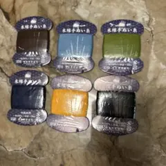 横田株式会社 木綿手ぬい糸 和風柄用 6色セット