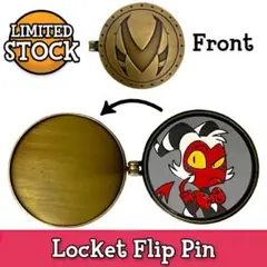 Helluva boss Moxxie IMP Flip pin モクシー