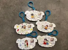 クレヨンしんちゃん すき家 シロのパズルキーホルダー コンプリート