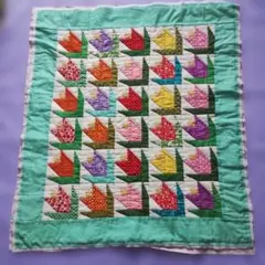 ♡ハイジ様♡専用　パッチワークタペストリー　チュウリップ