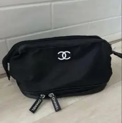CHANEL 大容量ポーチ ブラック ノベルティ限定品