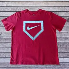 Nike DRI-FIT レッド Tシャツ XL