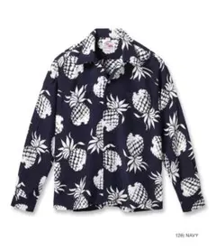 美品¥31900★サンサーフDK26793デュークパイナップル長袖アロハシャツのサムネイル