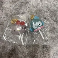 サンリオ　カラフルキャンディチャーム　キティ　ハンギョドン