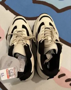 しまむらmysa closet 田中里奈さんコラボ ダッドスニーカー　ＬＬサイズ