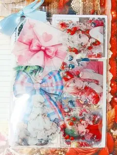 クリスマス コラージュ素材詰め合わせ