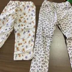 ブランシェス　花柄ボトムス 2点セット