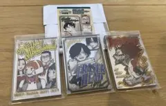 僕のヒーローアカデミア　原画展　パブミラー風アクリルステッカーコレクション3種