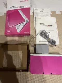 Newニンテンドー3DS LL ピンク×ホワイト
