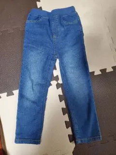 プティマイン　デニムストレートパンツ 110㎝