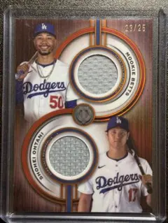 2025 Topps Tribute 大谷翔平 ベッツ デュアルレリック /25