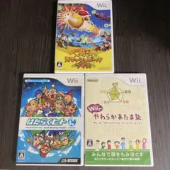 やわらかあたま塾　はたらくヒト　スーパーすマッシュボール　wiiuでも遊べます
