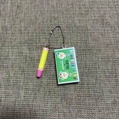 サクラクレパス　クレヨン ミニチュアキーホルダー　 ピンク