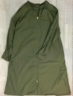 【kha:ki】カーキ 薄手ミリタリークロス ユニバーサルジップ 日本製