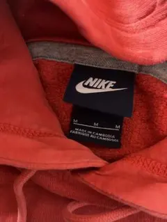 NIKE 80s パーカー M 赤 古着 80年代古着 ナイキパーカー