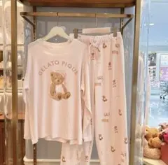 【新品】ジェラピケ　長袖ルームウェアgelatopiqué 上下セット