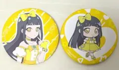 アイプリ アニメージュ 缶バッジ つむぎ 50個 鈴風つむぎ 真実夜チィ 缶バッジ アニメージュ ひみつのアイプリ